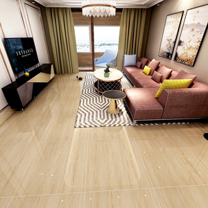 现代中式客厅地砖800x800木纹砖卧室仿实木柔光地板砖全抛釉瓷砖