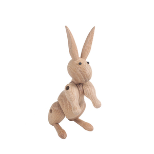 傲悦欧式木玩动物摆件实木纯手工大象礼品创意木质装饰小工