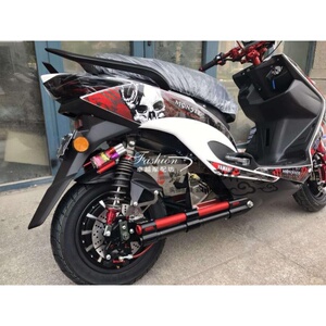 电摩改装双管火龙平叉bws马杰斯特t8劲战三目后平叉骠骑/战速