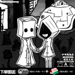 utee旗舰店天猫utee小小梦魇2t恤steam游戏周边动漫卡通男女情侣装