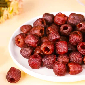 雾灵派空心山楂果脯蜜饯无核无添加无糖零食大颗粒干卷独立小包装