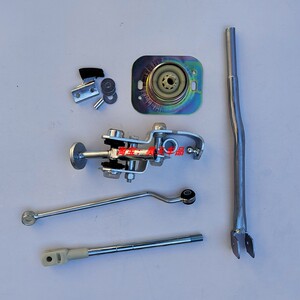 适配老款桑塔纳06款3000志俊换挡机构总成双头胶炮台档杆挂挡配件