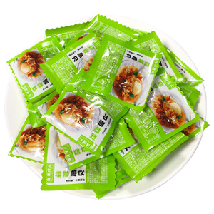 海洋演义网红休闲海鲜小零食抖音扬叔来了蒜蓉扇贝肉即食海鲜口粮
