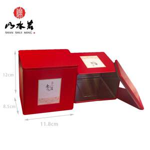 东方气度通用茶叶礼盒包装空盒新款茶叶罐1斤装安吉白茶4马口铁罐