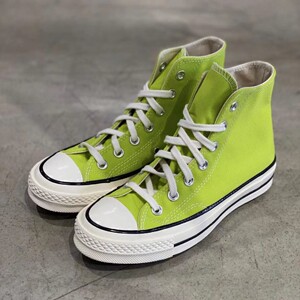 converse匡威1970s 芥末绿 苹果绿高帮低帮帆布鞋172141c 172142c