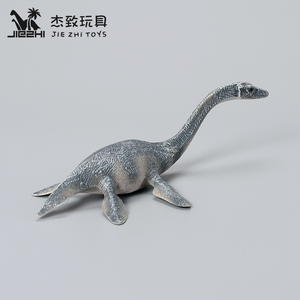 蛇颈龙玩具仿真史前动物尼斯湖水怪海洋恐龙公仔玩偶薄片龙模型