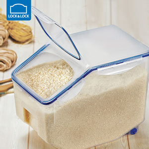 乐扣乐扣米桶家用防虫防潮密封桶米缸米箱面粉储存罐米面收纳箱