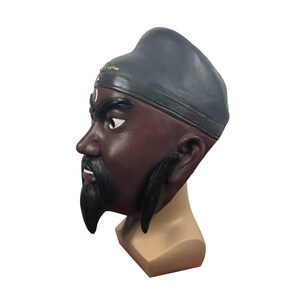 新款面判官包青天l面具头套 化妆舞会搞笑包拯头饰 电影主题表演