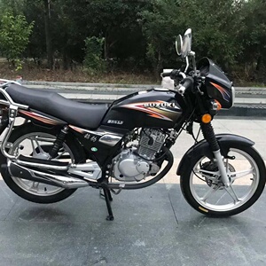 二手铃木锐爽钻豹王原装正品豪爵125cc男装跨骑式街车整车摩托车