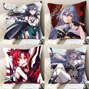 崩坏3抱枕周边识之律者符华八重樱动漫同款枕头男女生日礼物靠垫