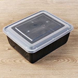 3000ml3800ml超大一次性打包盒长方形龙虾外卖海鲜烤鱼美式餐盒