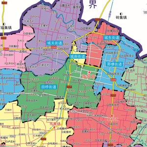 临泉街道社区划分图图片
