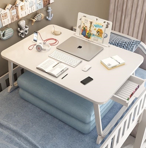床上写字学生电脑桌可折叠子懒人笔记本儿童书桌餐大学宿舍床头桌