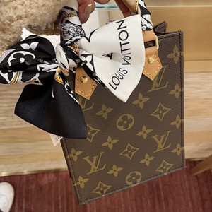 代购lv路易威登女包经典老花新款迷你tote琴谱包风琴包单肩手提包