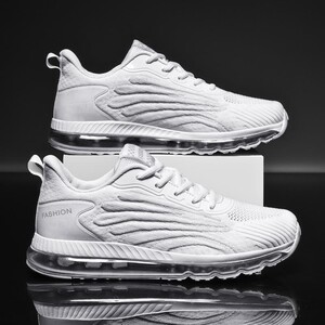 安踏专业气垫跑步鞋田径体育生训练鞋春夏飞织网面防臭青年学生运