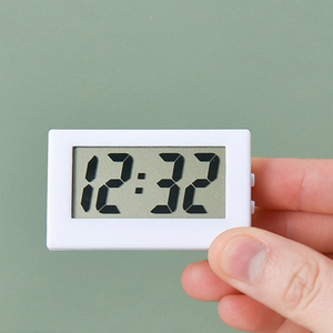 80led数字电子时钟时间显示器学生用ins桌面迷你小型闹钟钟表摆台式