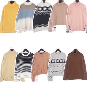 外贸出口日单羊绒时装贵族开米司女秋冬宽松山羊绒衫cashmere毛衣