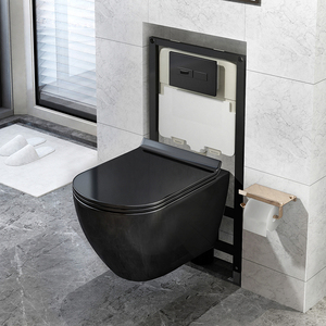 德国北欧乐菲诺卫浴壁挂式马桶感应悬挂座便器入墙嵌入式水箱坐便