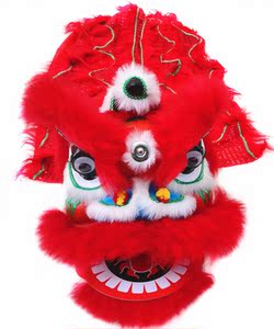 狮子头道具小孩儿童小狮头舞狮子套装佛山传统衣服玩具武狮舞狮头