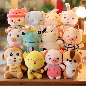 布娃娃摆件家里客厅小孩房间装饰品摆件床头小摆件卧室布偶公仔