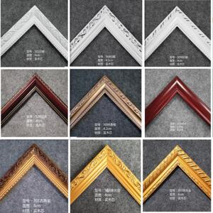 十字绣框边框自装十字绣框架裱框十字绣裱框石画做框钟表丝带绣框