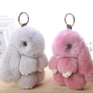 毛毛兔毛绒玩具兔兔