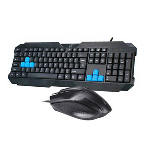 键盘包邮追光豹电竞游戏键盘台式电脑笔记本防水有线键盘鼠标套装