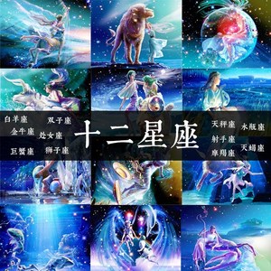拼图十二星座