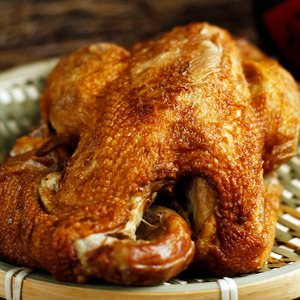 弓长号特产烧鸡整只鸡山东菏泽特产五香鸡熟食鸡肉三黄鸡真空包装