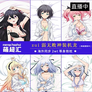 最弱无败神装机龙巴哈姆特切姫夜架诺珂特爱理赛莉丝缇雅抱枕等身