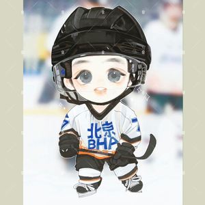 原创饭制肖战卡通q版冰球小赞8cm立牌双面亚克力周边应援生日礼物