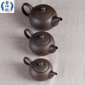 馨明园陶瓷原矿紫陶西施壶创意正把西施高温贵妃壶好出水新中式