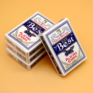 best扑克 555系列纸牌 12副/盒装 三公金花梭哈休闲娱乐必