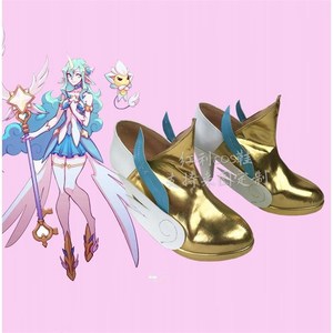 lol魔法少女 星之守护者索拉卡 cos鞋 cosplay鞋