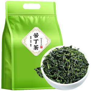 2024新茶苦丁茶小叶苦丁青山绿水峨眉山泡水喝菊花茶散装350g