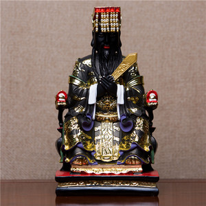 阎王爷神像阎罗王酆都大帝居家1寺庙树脂供奉镇宅十殿阎王12-36寸