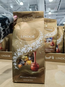 上海Costco开市客代购Lindt瑞士莲lindor软心巧克力球分享装600g