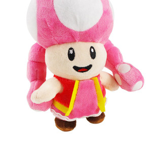 supermario玛丽奥游戏马里奥动漫毛绒玩具公仔玩偶 蘑菇妹妹