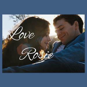 送圆贴】爱你罗茜电影海报装饰画小众文艺6送1