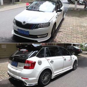 适用于斯柯达昕动昕锐汽车改装小包围前铲侧裙后唇改装外装饰配件