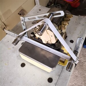 呤筋橡架架裤头车b多f橡机拉裤腰松紧带架车拉腰架0人付款115