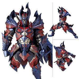 019 怪物猎人x 斩龙装男剑士 可动手办