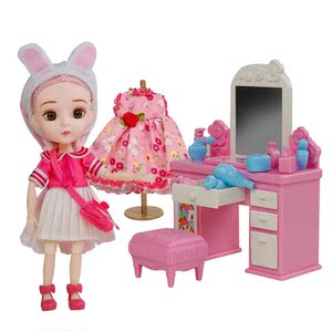 日本ue日本fg小伶玩具魔法世界洋娃娃儿童女孩公主套装女童过家家