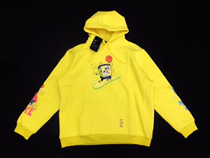 nk 德鲁大叔 海绵宝宝 联名卫衣 帽衫 m-4xl 现货秒发