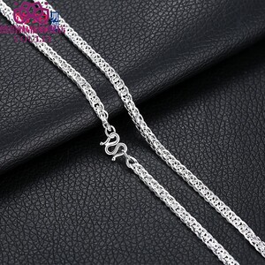 千足银项链正品