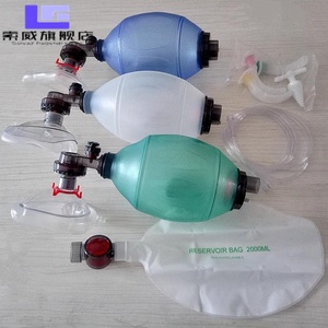 简易呼吸器医用复苏气囊人工呼吸球囊面罩储氧气袋急救门诊五件套