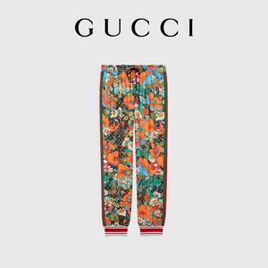 gucci古驰the north face x gucci联名系列男士慢跑长裤