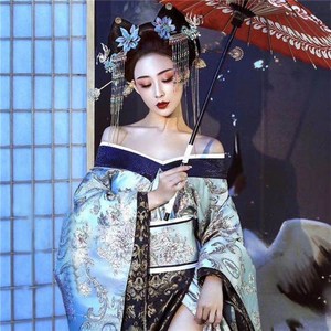 浮世绘影楼摄影写l真日式和风主题唐装艺伎花魁和服女古装舞台服