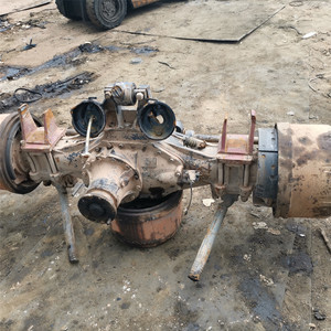 解放457/485/498/153缩短后桥总成重汽/北奔/斯太尔/汉德16吨