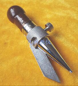 打孔器刮刀 j02004 中学化学实验器材 化学仪器 中学教学仪器